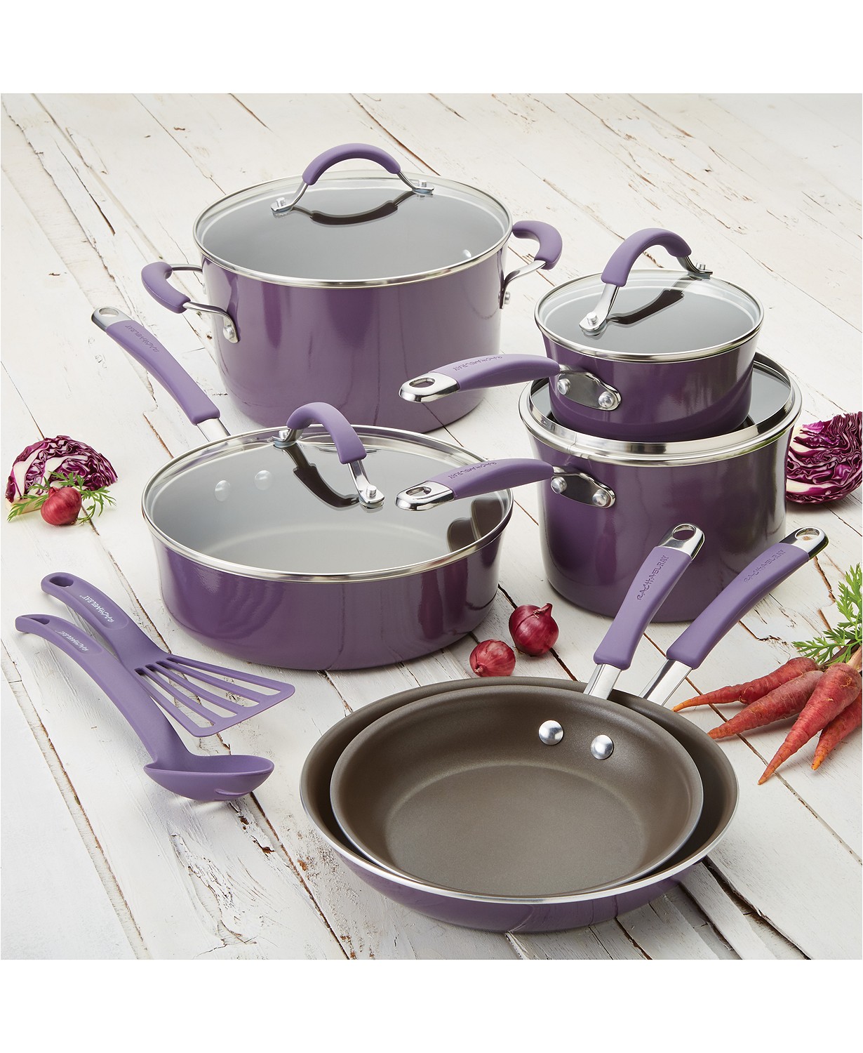 lavender cookware set