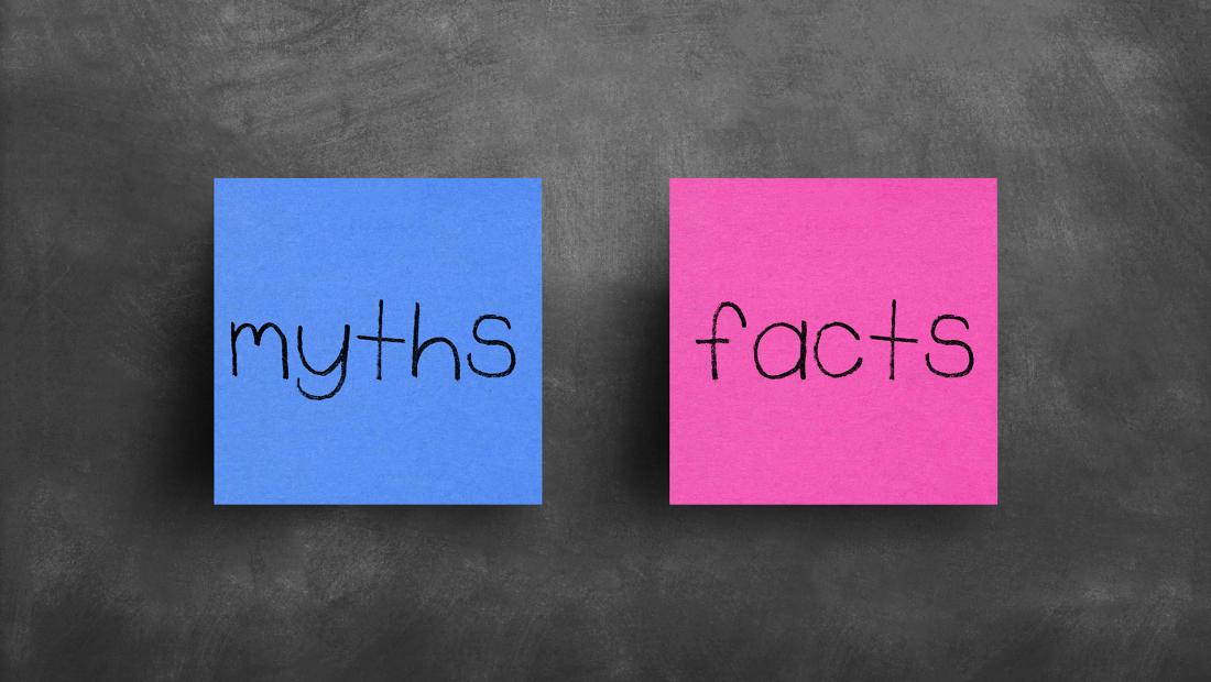 Myths or Facts Sticky Notes