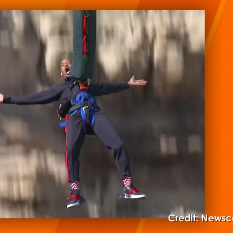 will smith bungee jumping