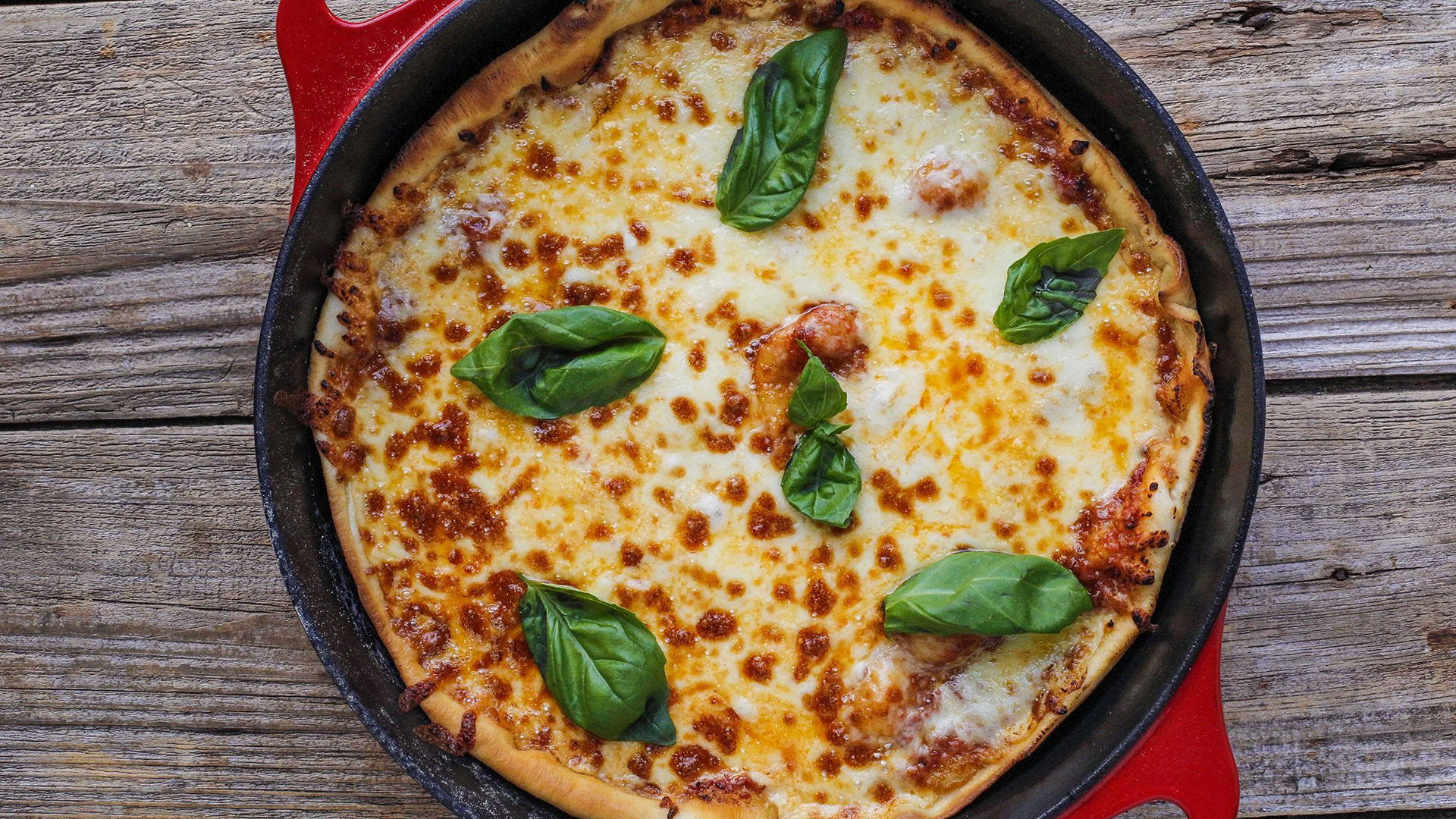 Cast Iron Skillet Pizza Recipe - We are not Martha