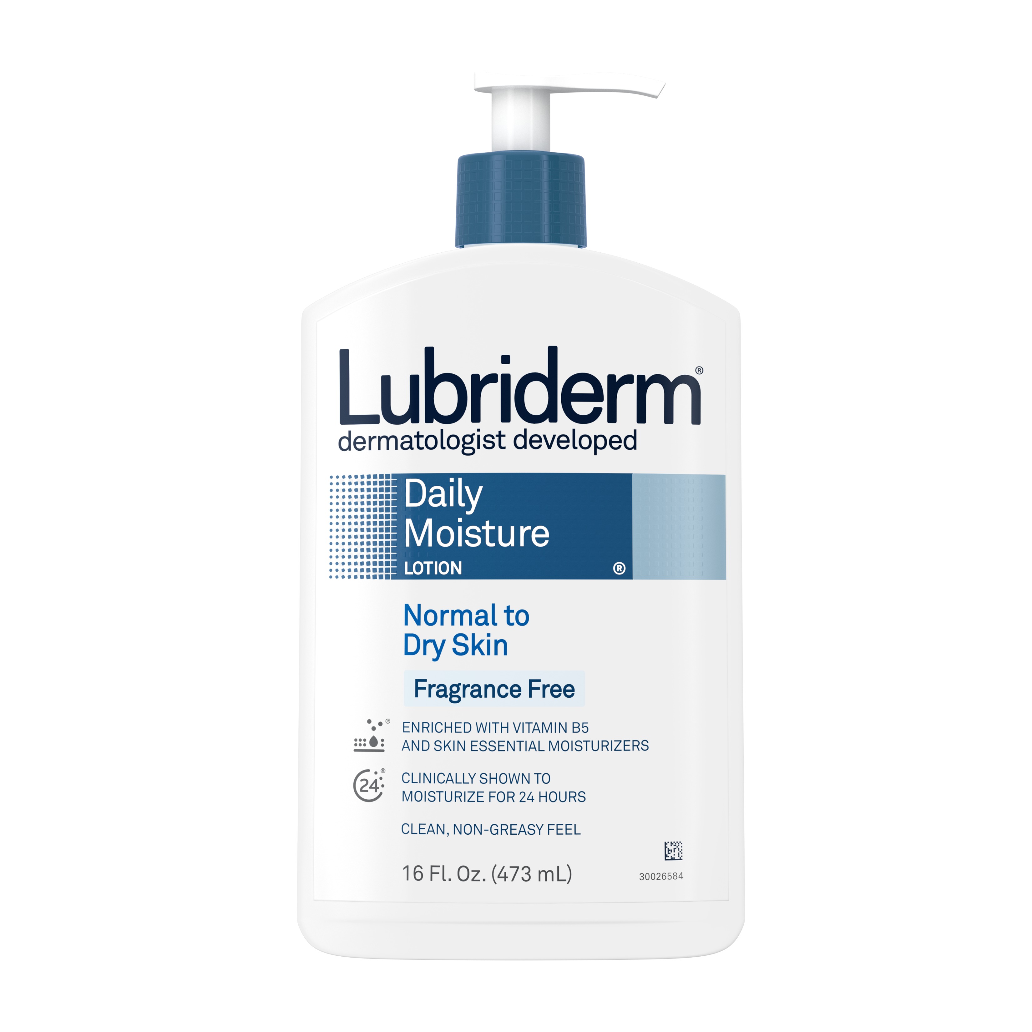 Lubriderm Daily Moisture Body Lotion, Fragrance-Free