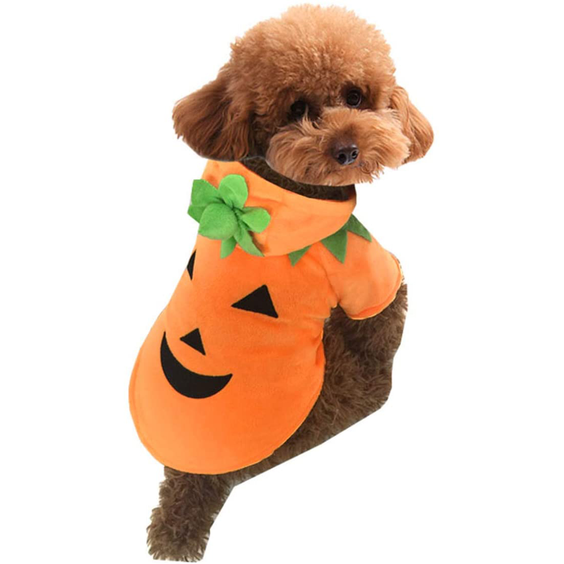 Filhome Dog Cat Halloween Pumpkin Costume