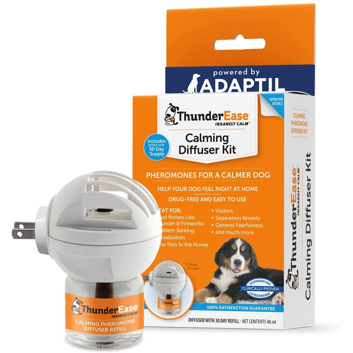 ThunderEase Dog Calming Pheromone Diffuser Kit