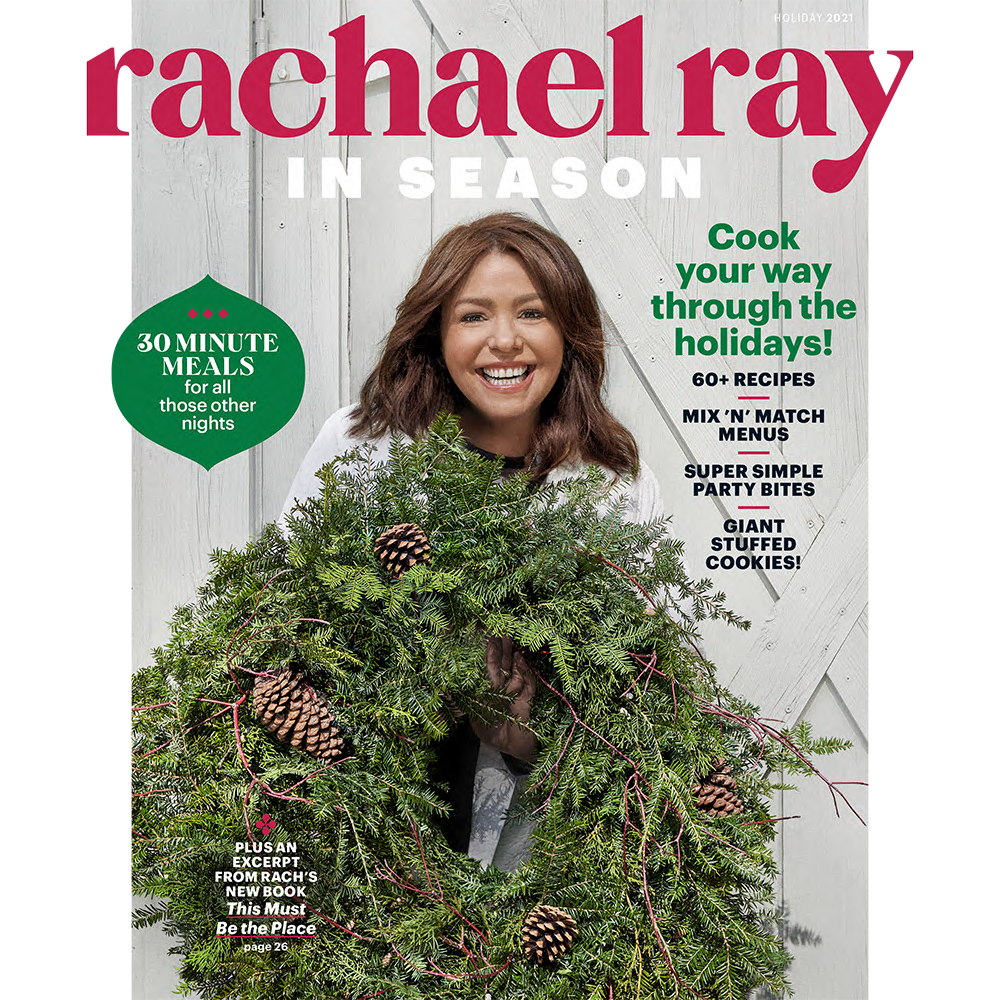 rachael ray in season holiday issue