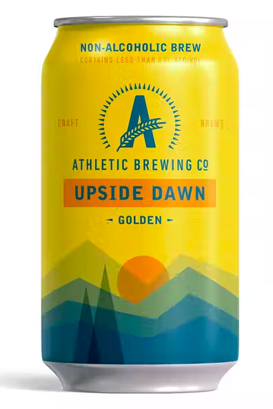 Athletic Brewing Co. Upside Dawn Golden Ale