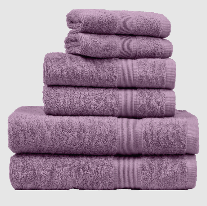 12-Piece: Heidi & Oak 100% Cotton Ringspun Towel Set
