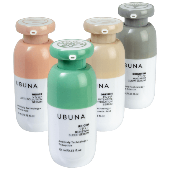Ubuna Discovery Collection 4-Piece Serum Set