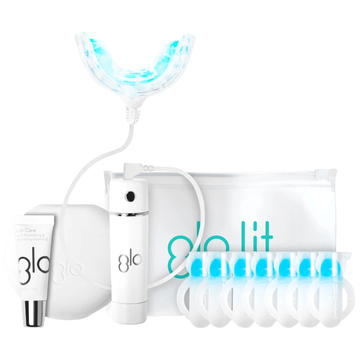 GLO Lit Teeth Whitening Device Tech Kit with Bluetooth