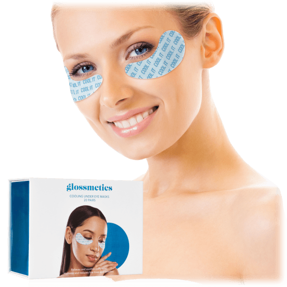Glossmetics 20-Pack of Cooling Under Eye Masks
