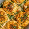 Trinity Chicken Pot Pie Casserole with Old Bay Biscuit Top