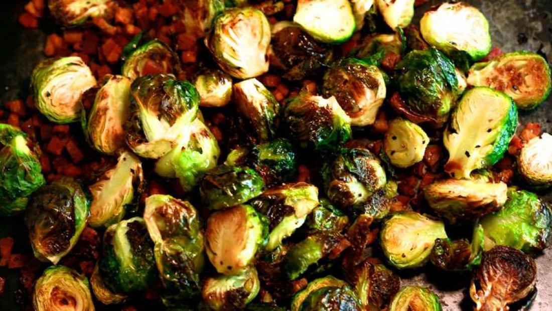 Brussels Sprouts With Pancetta And Balsamic Vinegar Rachael Ray Show