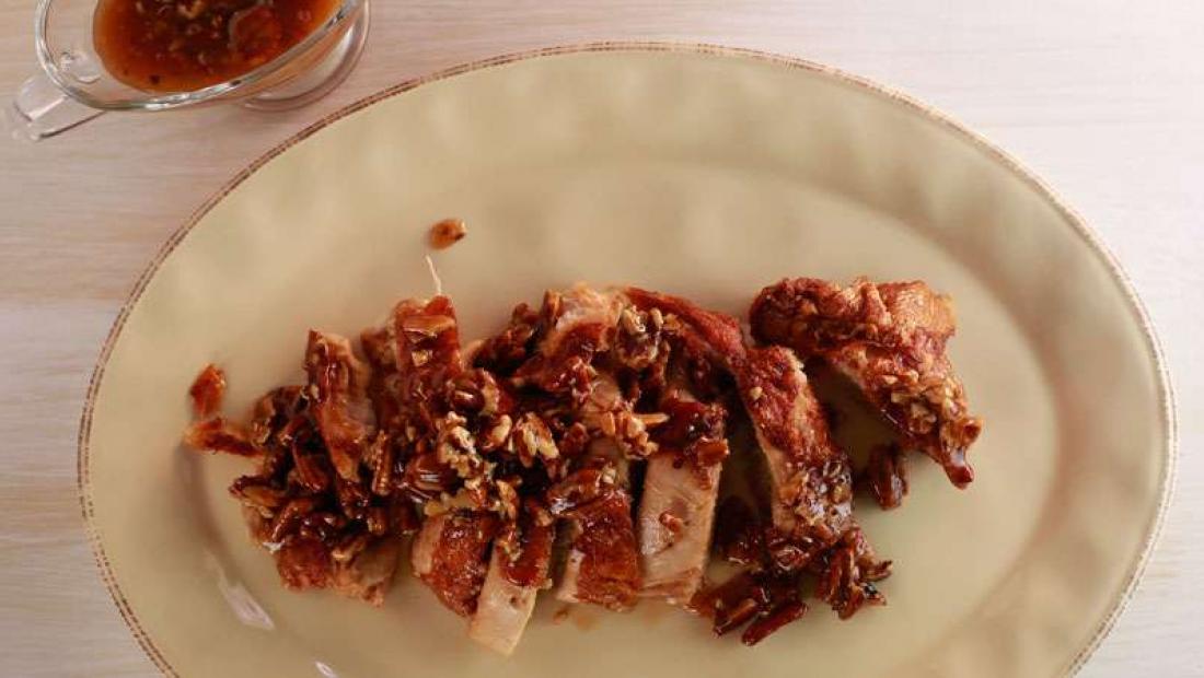 John Mclemore S Honey Glazed Roasted Pecan Deep Fried Turkey Breast Rachael Ray Show,Juniper Ground Cover Shade