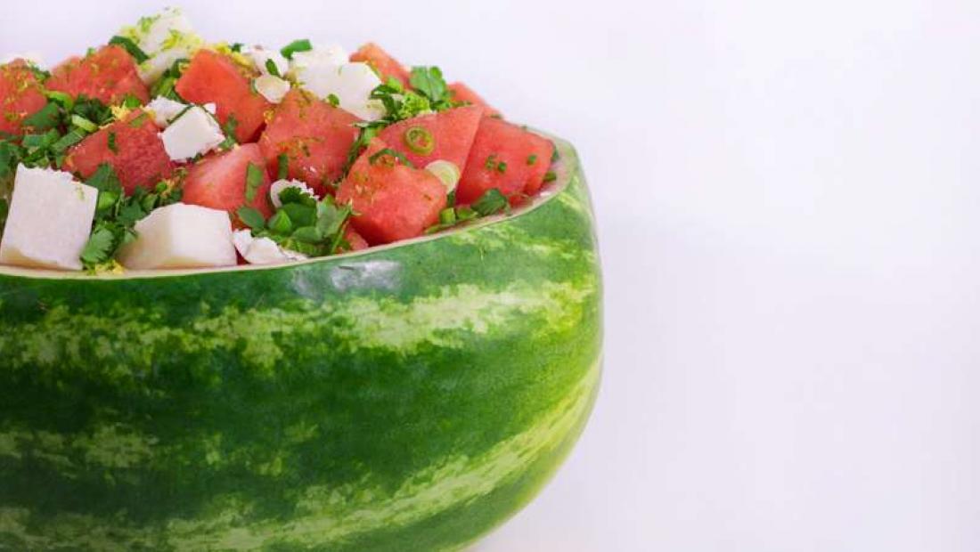 Watermelon Queso Fresco And Mint Salad Rachael Ray Show