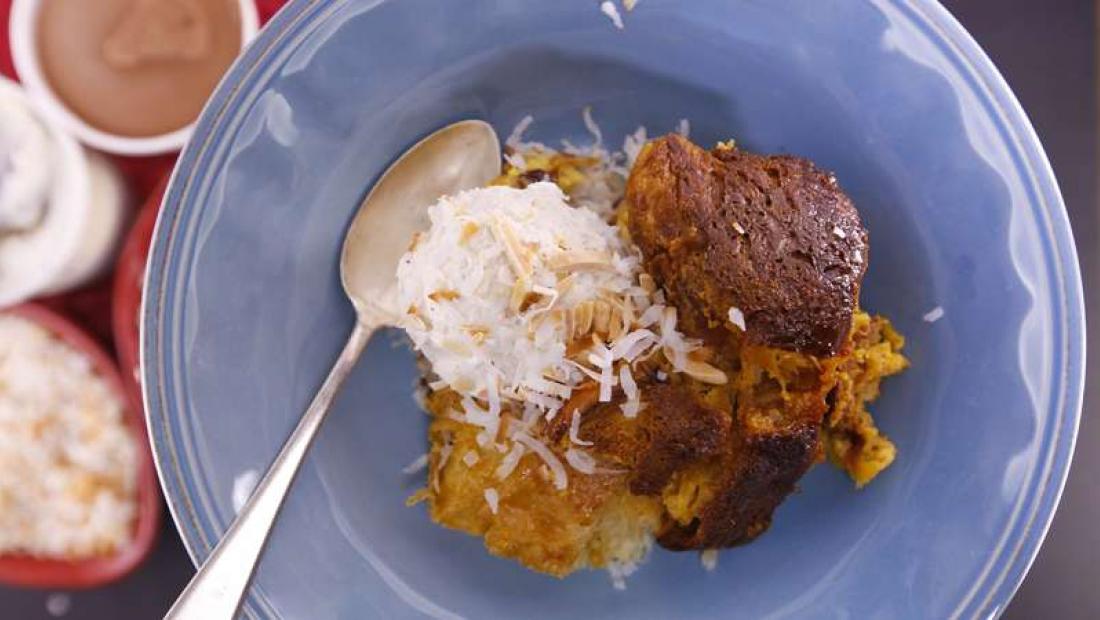 Slow-Cooker Cuatro Leches Bread Pudding | Rachael Ray Show