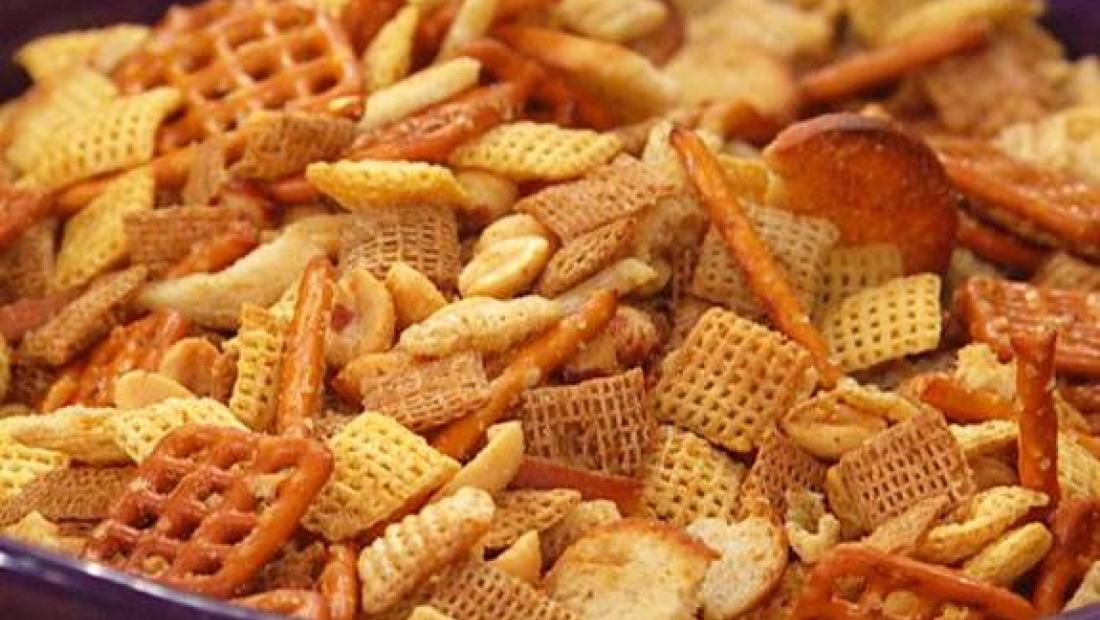 The Original Chex Party Mix Recipe Rachael Ray Show