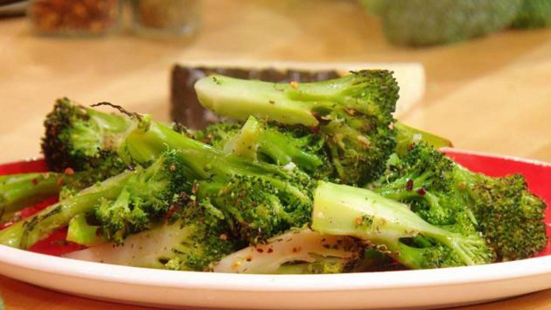 Caramelized Broccoli with Garlic Recipe