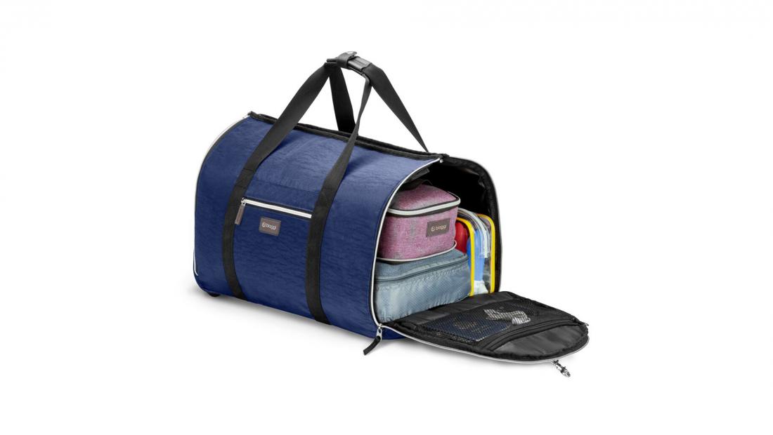 Biaggi Hangeroo 2-in-1 Rolling Carry-on Garment Duffel Bag