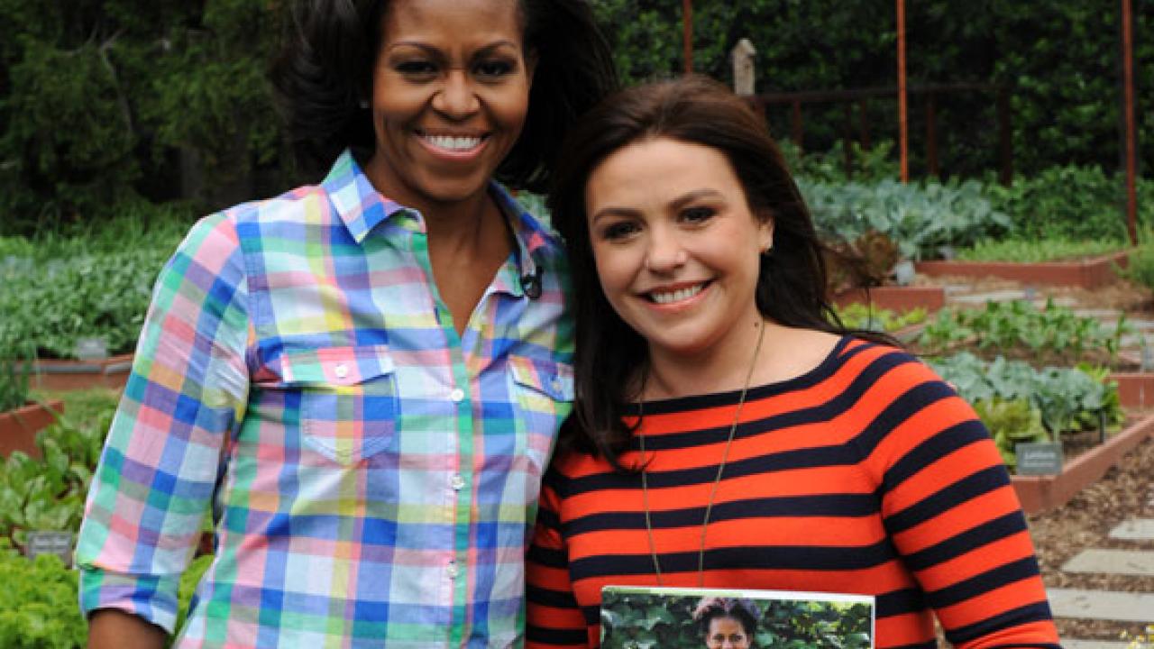 Michelle Obama S Personal Connection To The Garden Rachael Ray Show