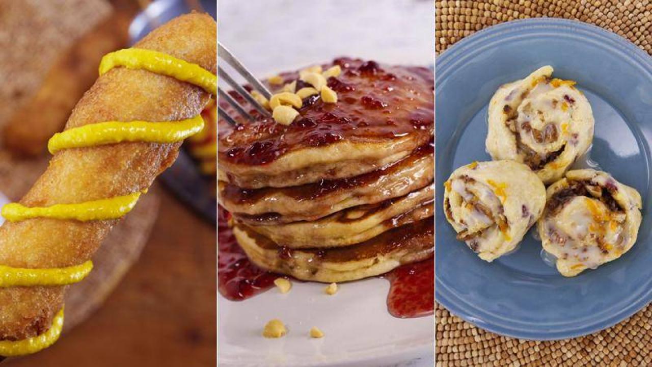 3 Tasty Excuses to Eat Pancakes for Breakfast, Lunch AND Dinner Rachael Ray Show image photo