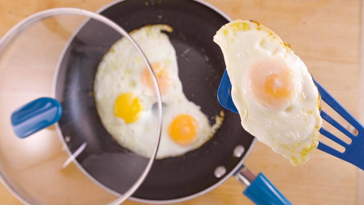 Sunny-Side Up Fried Eggs