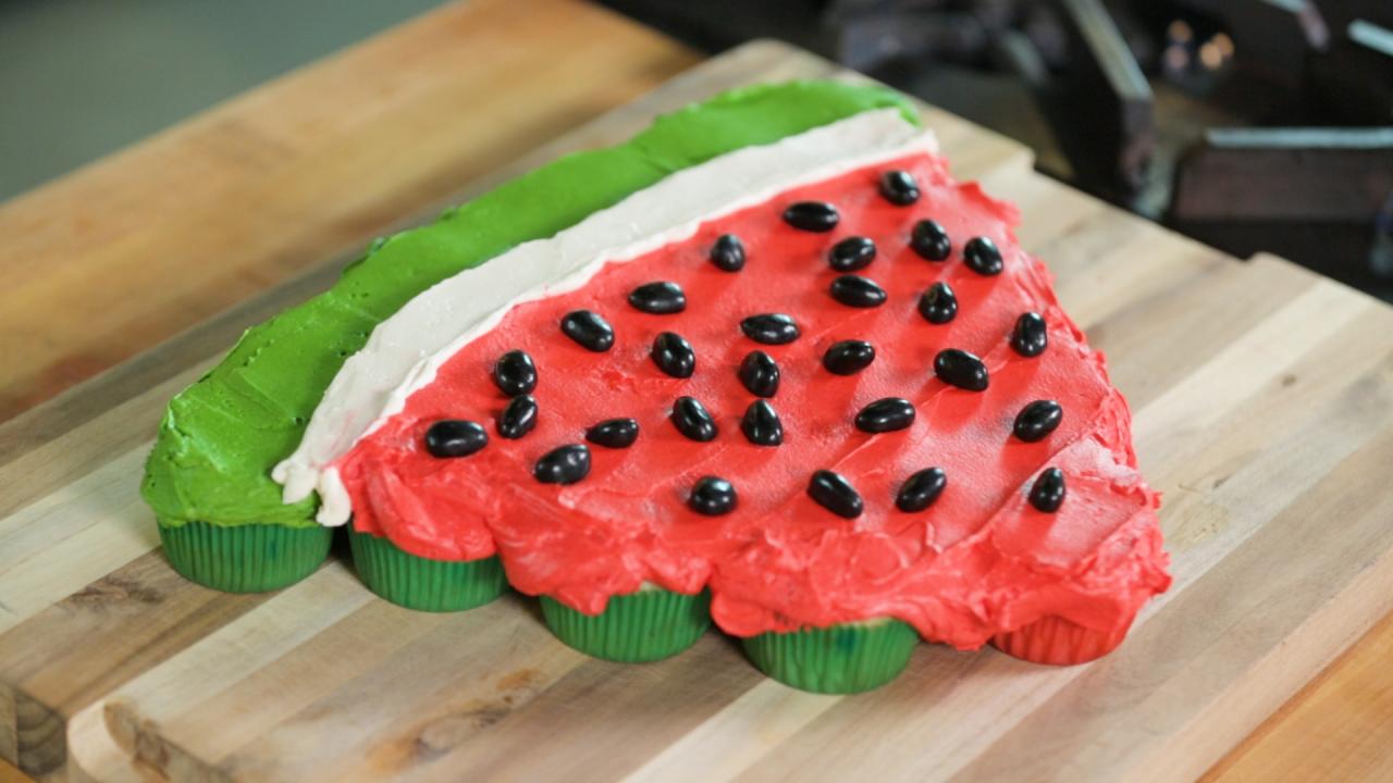 Watermelon Pull-Apart Cake | Recipe - Rachael Ray Show