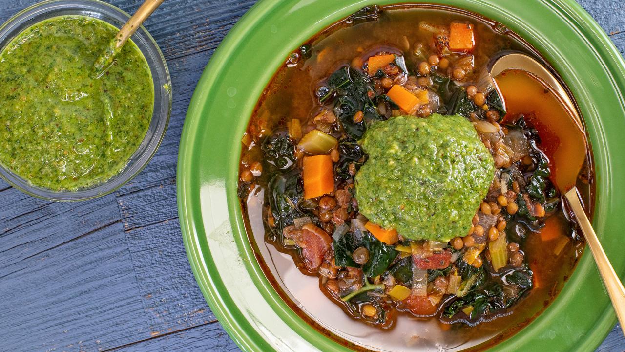 How To Make Lentil and Farro Soup By Rachael Rachael Ray Show.