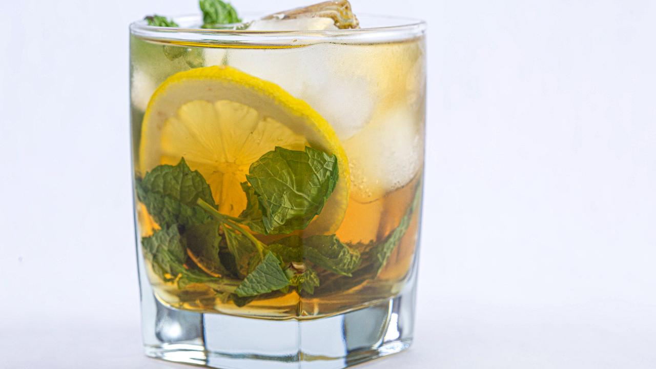 Mint Tea Juleps Are Like The Bourbon Original With a Minty Boost