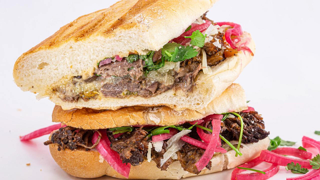 Easy Cuban Beef Sandwich Recipe