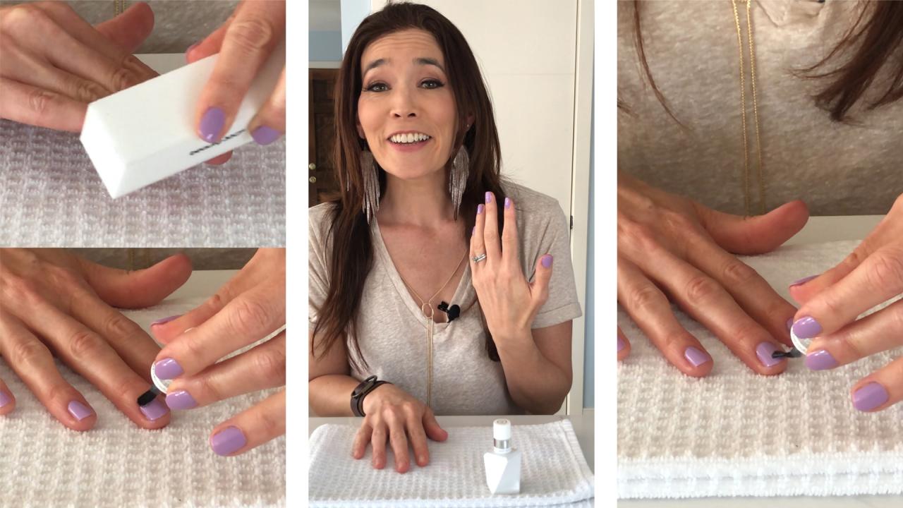 How To Do Gel Nails At Home Without a UV Light | Rachael Ray Show