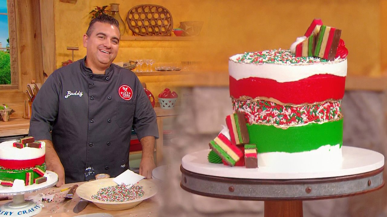 Fault Cake Tutorial With Cake Boss Buddy Valastro | Rachael Show