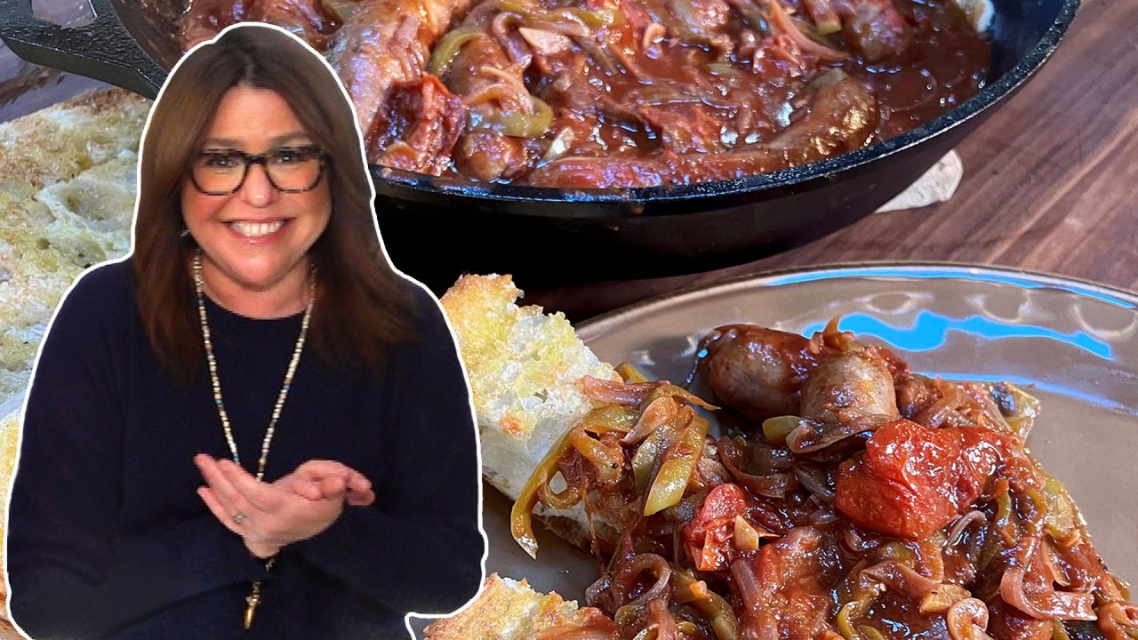 How to Make Italian Sausages with Sweet and Sour Peppers and Onions (Agrodolce) Rachael Ray Rachael Ray Show