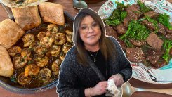 Korean-Style Shrimp Scampi and Beef and Broccoli | Rachael Ray