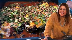 Vegetarian Black Bean Chile Rellenos | Rachael Ray