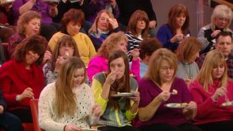 Cake Tasting Reactions from the Audience