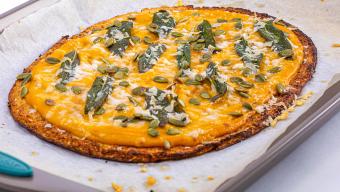 Gluten-Free Pizza: Butternut Squash With Cauliflower Crust