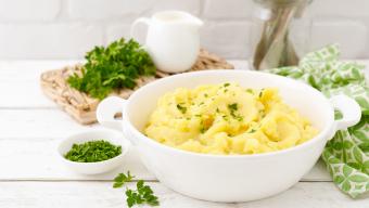 Creamy Buttermilk & Parsley Mashed Potatoes