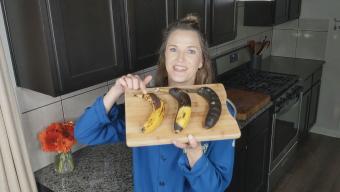 Kate the Chemist banana browning experiment