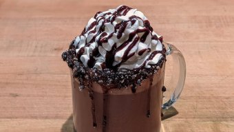 Spiked Hot Chocolate Hazelnut Mudslides