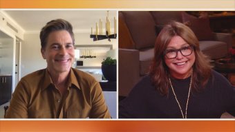 Rob Lowe Zooms into the Rachael Ray Show.
