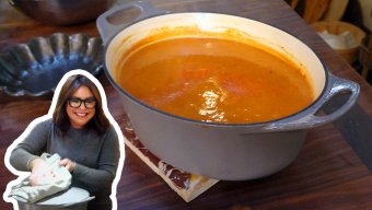 Roasted Tomato & Pepper Soup | Rachael Ray