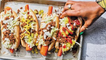 chili carrot dogs