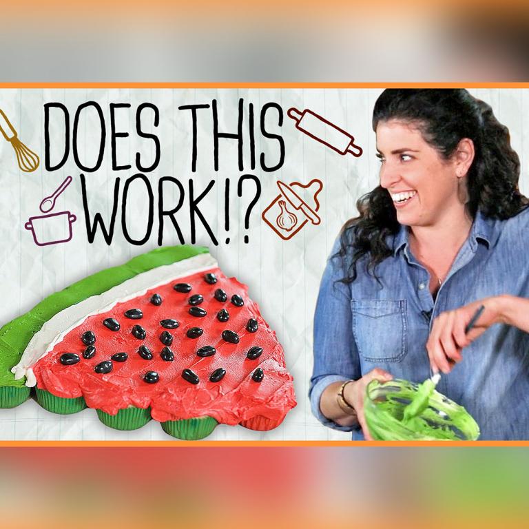 watermelon pull apart cake