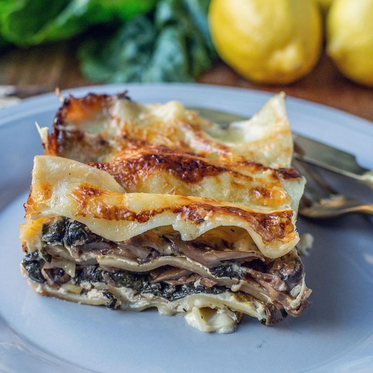 Swiss chard lasagna