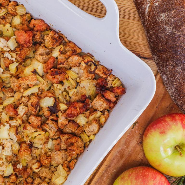 apple and fennel stuffing