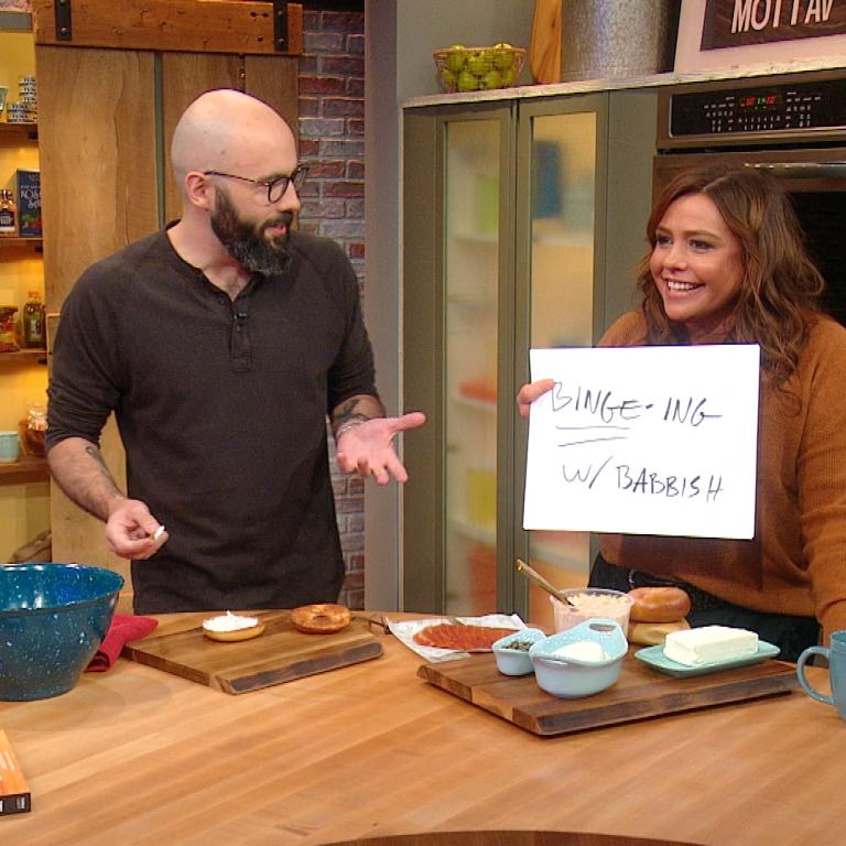 andrew rea binging with babish and rachael ray.