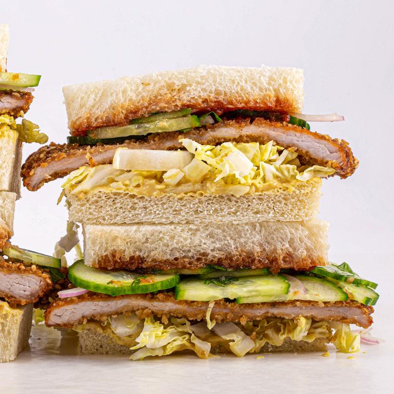 Pork Katsu Sandwiches
