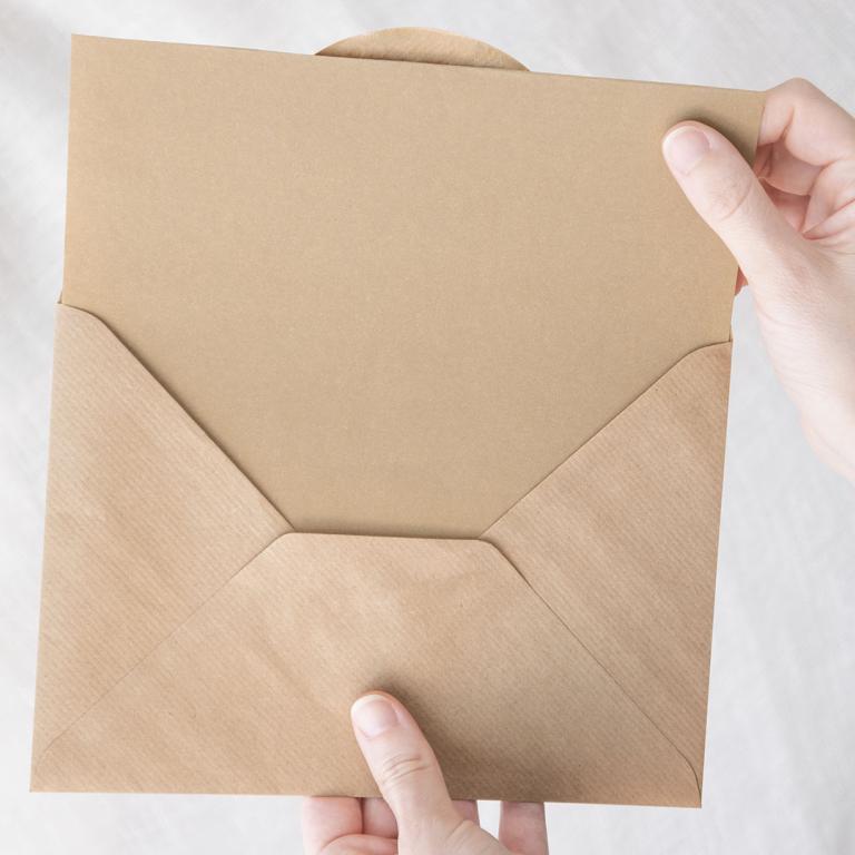 blank envelope