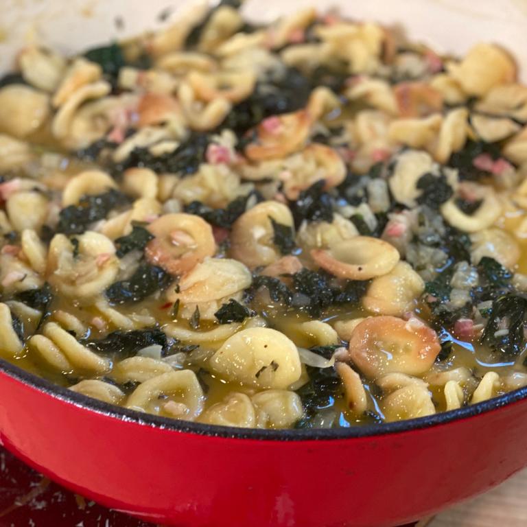 15108 One-Pot Pasta with Pancetta