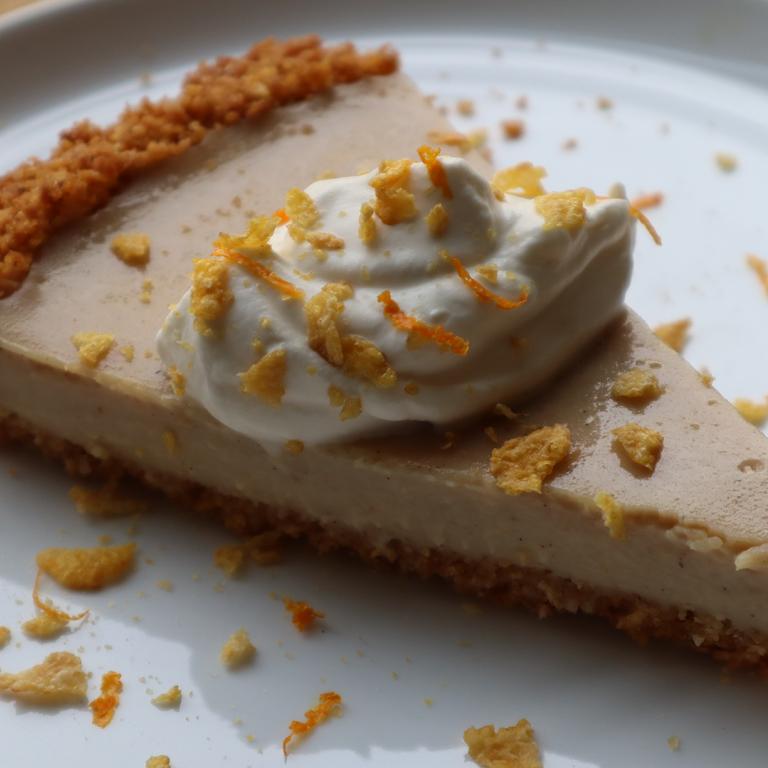 Make-Ahead Crunchy Butterscotch Pudding Pie