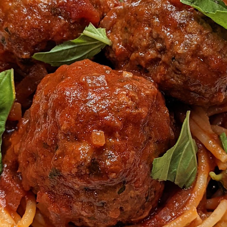 Spaghetti and Meatballs with 'Nduja